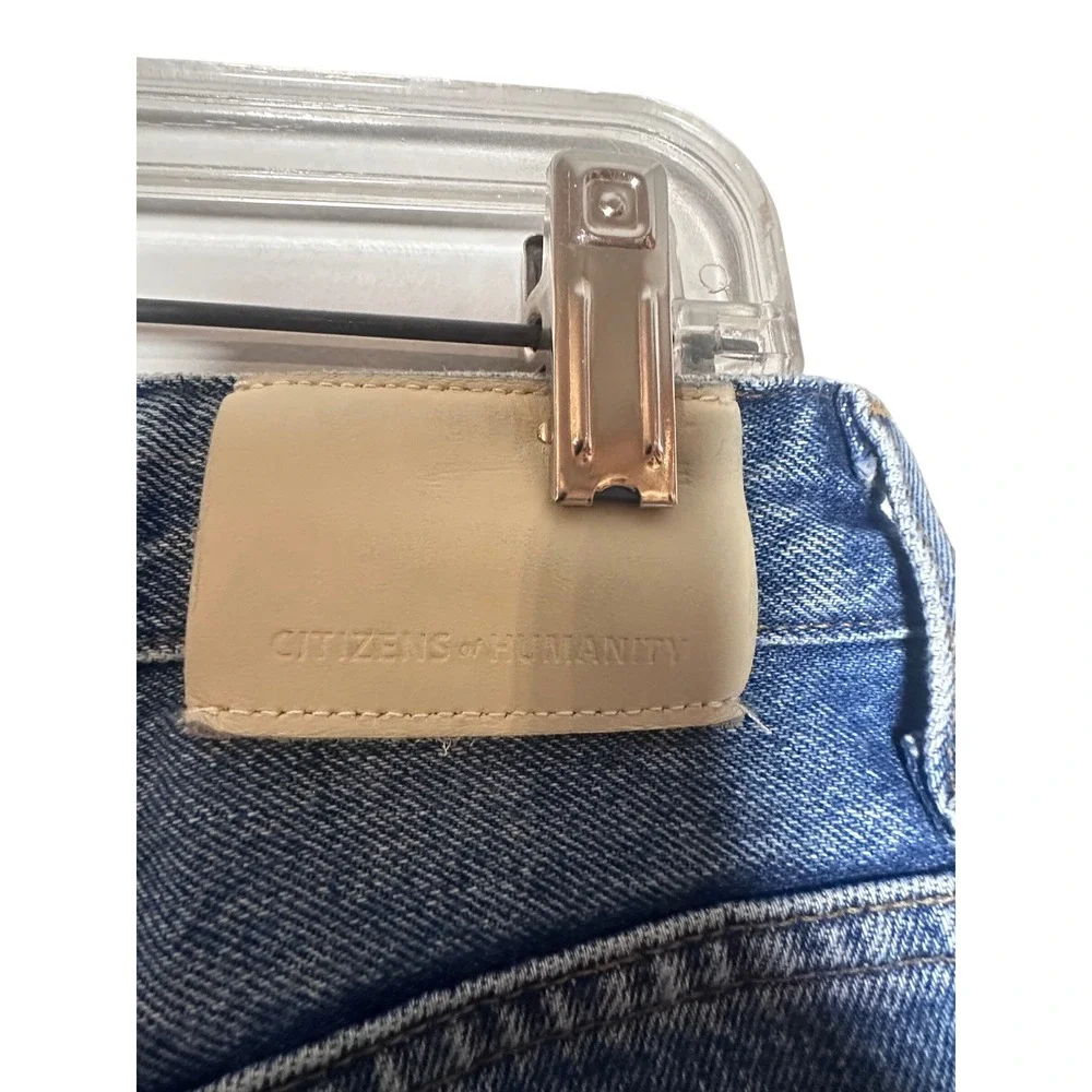 Citizens of Humanity Zurie High‎ Rise Straight Leg Blue Jeans Size 27 Preppy